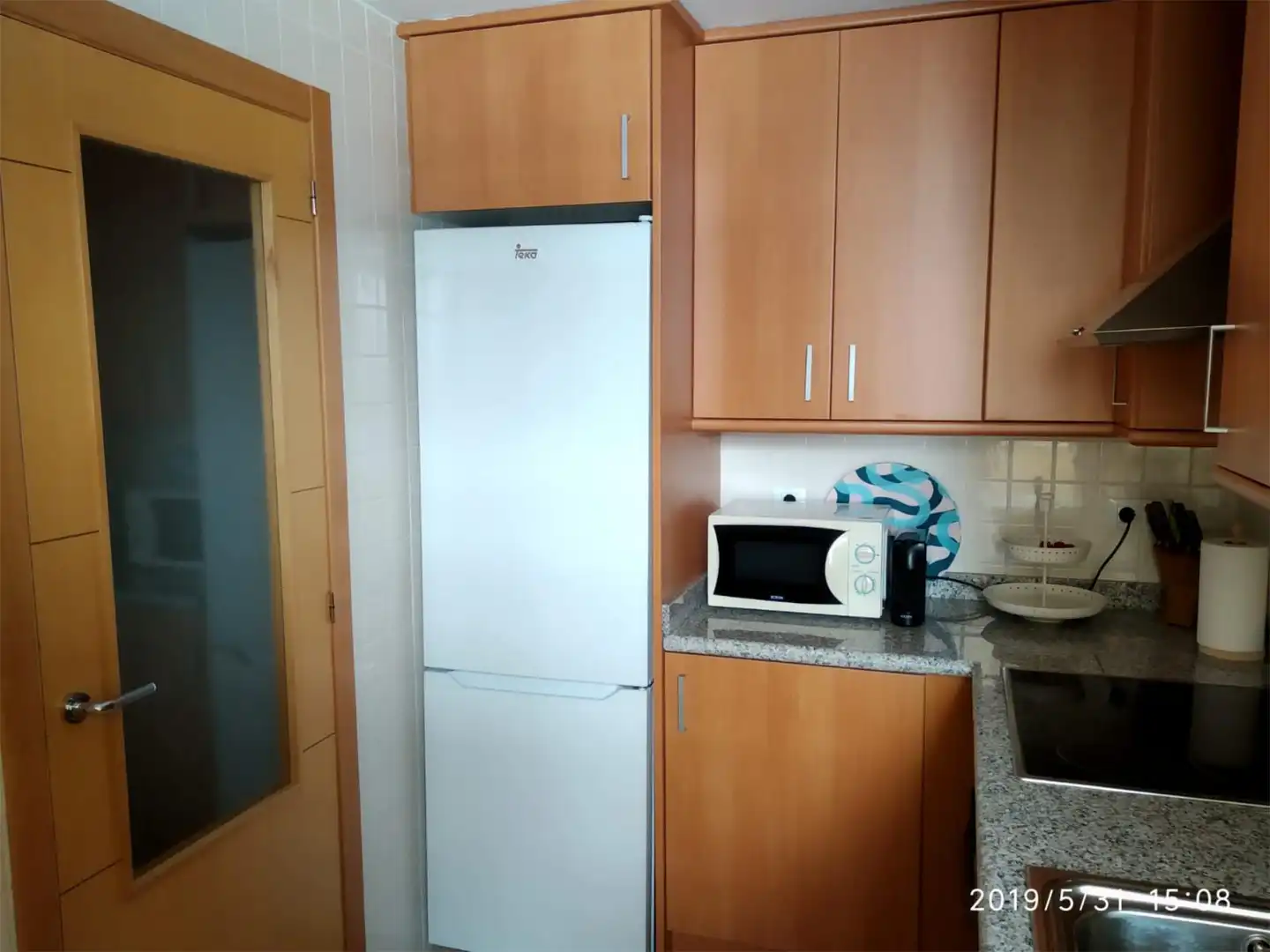 Wohnung zur Miete in Carrer d'Astúries, 11, Torreblanca Küche von Wohnung zur Miete in Torreblanca mit Klimaanlage, Heizung und Privatgarten