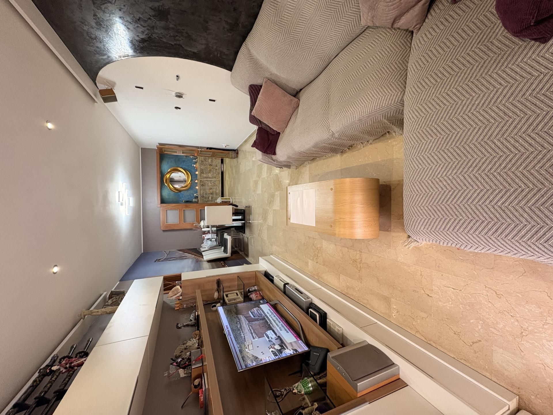 Living room of Flat for sale in  Ceuta Capital  with Heating, Furnished and Balcony