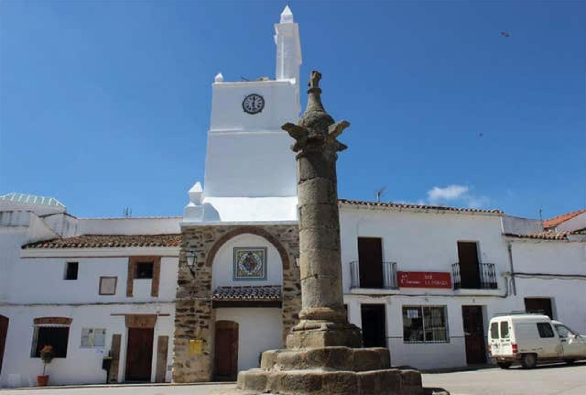 Vista exterior de Estudio en venta en Cabeza la Vaca con Terraza, Trastero y Amueblado