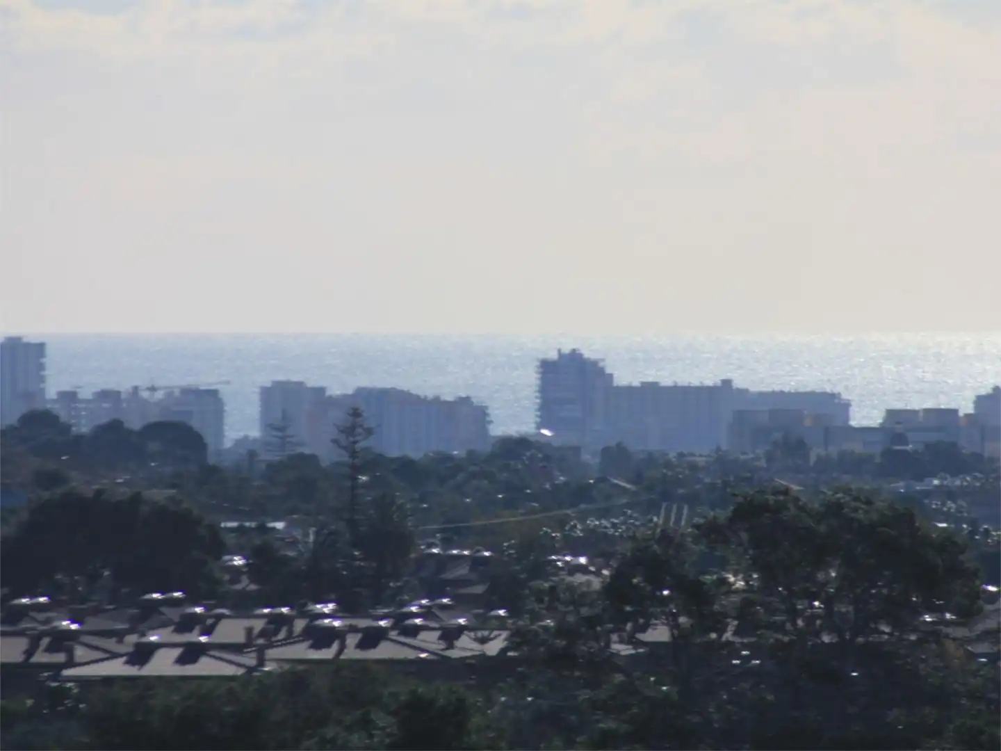 Außenansicht von Wohnung zum Verkauf in Mutxamel mit Klimaanlage, Heizung und Privatgarten