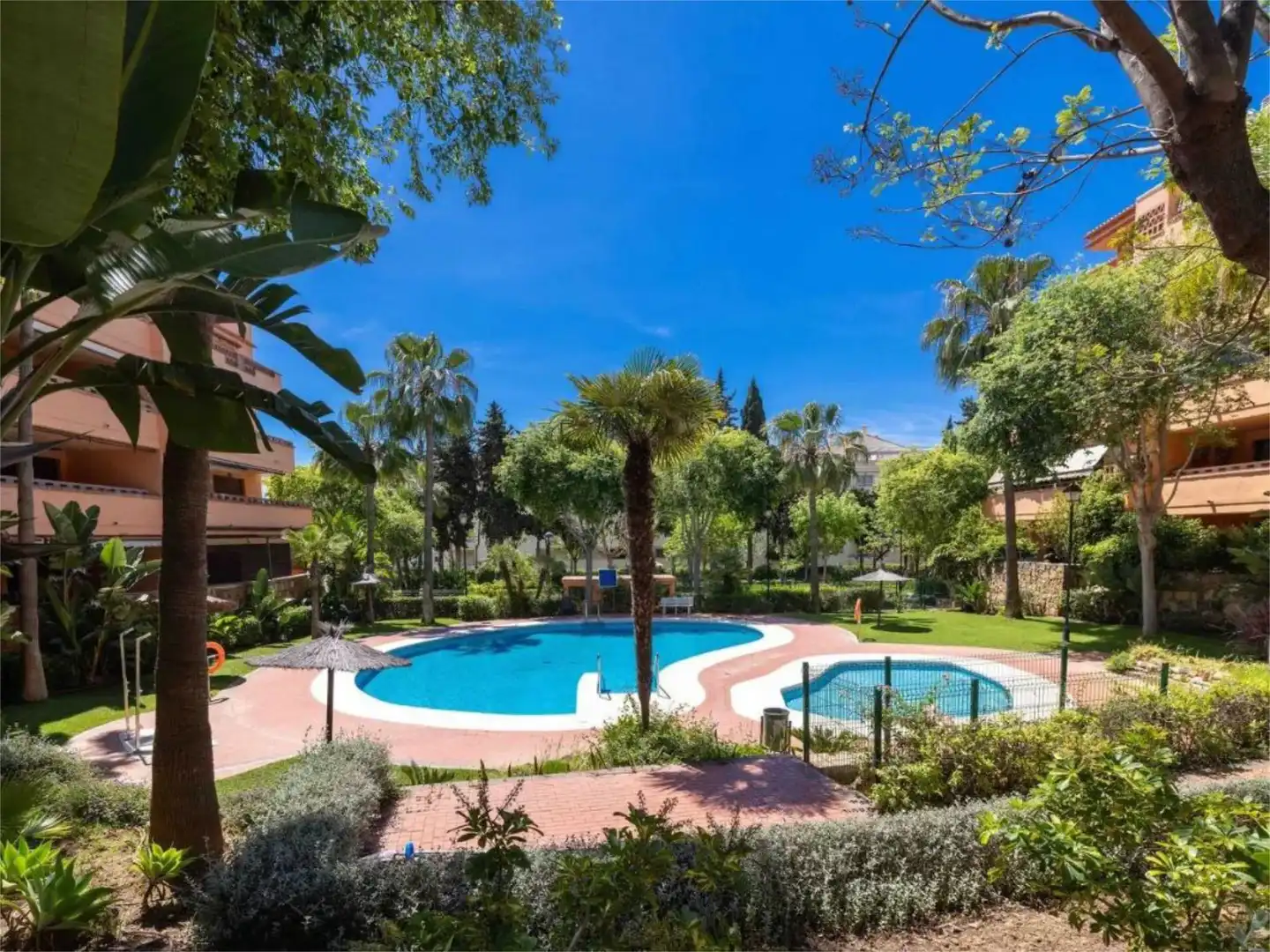 Flat for sale in Avenida Conde Rudi, 2, La Carolina - Guadalpín Garden of Flat for sale in Marbella with Air Conditioner, Heating and Private garden