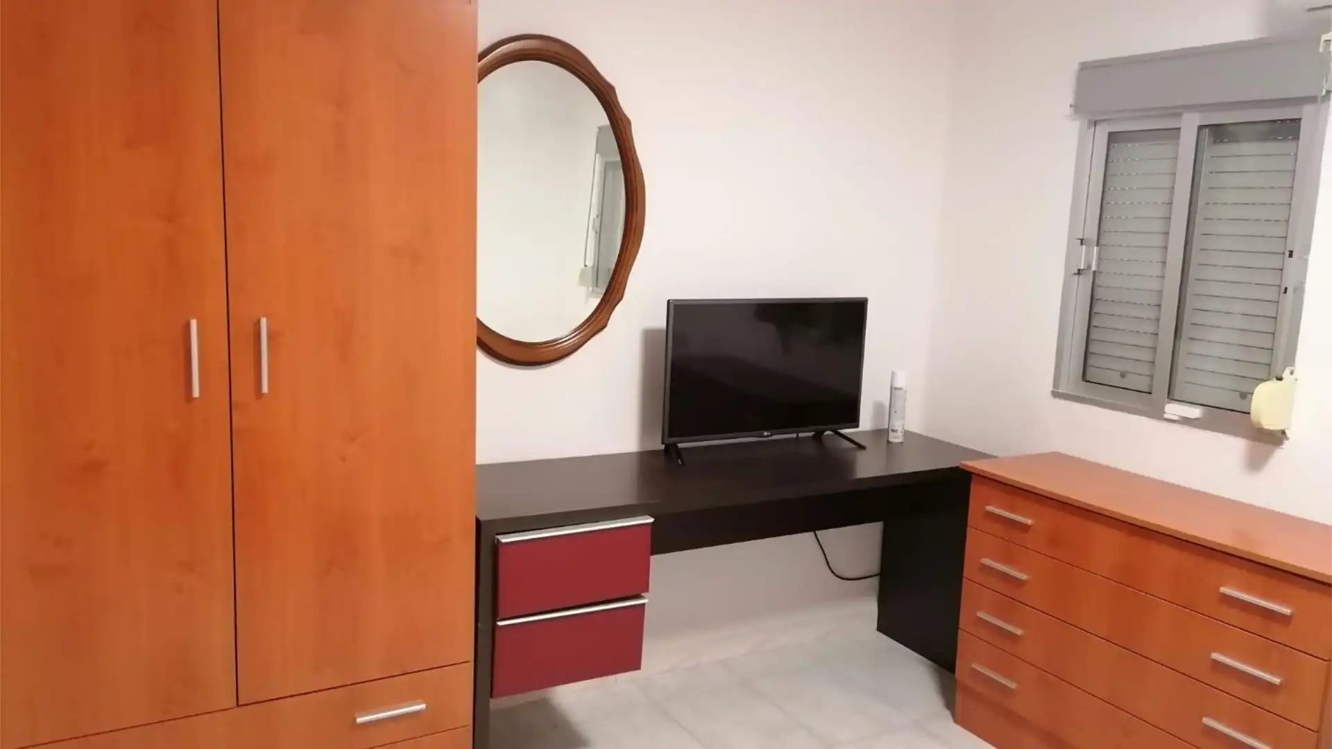 Bedroom of Single-family semi-detached for share in Alcalá del Río  with Air Conditioner and Furnished