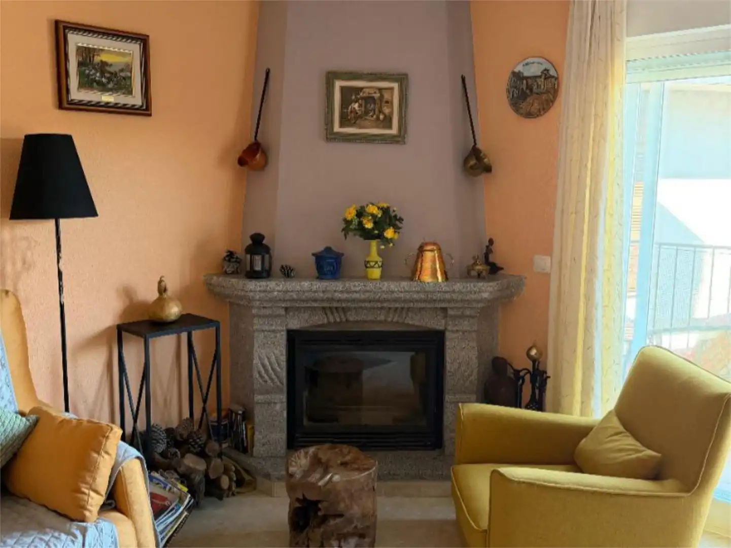 Piso en venta en Calle Carretera de Madrid, 289, Navaluenga Sala de estar de Piso en venta en Navaluenga con Terraza