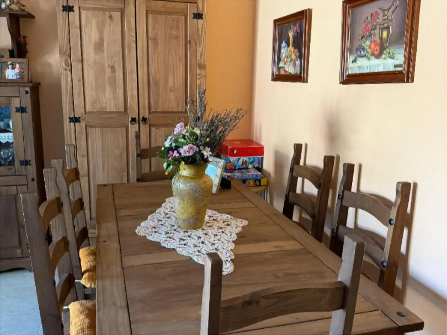 Piso en venta en Calle Carretera de Madrid, 289, Navaluenga Comedor de Piso en venta en Navaluenga con Terraza