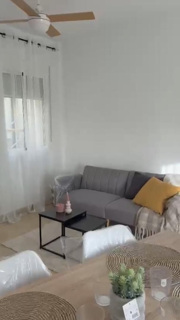 Sala de estar de Piso de alquiler en Cuevas del Almanzora con Amueblado y Balcón