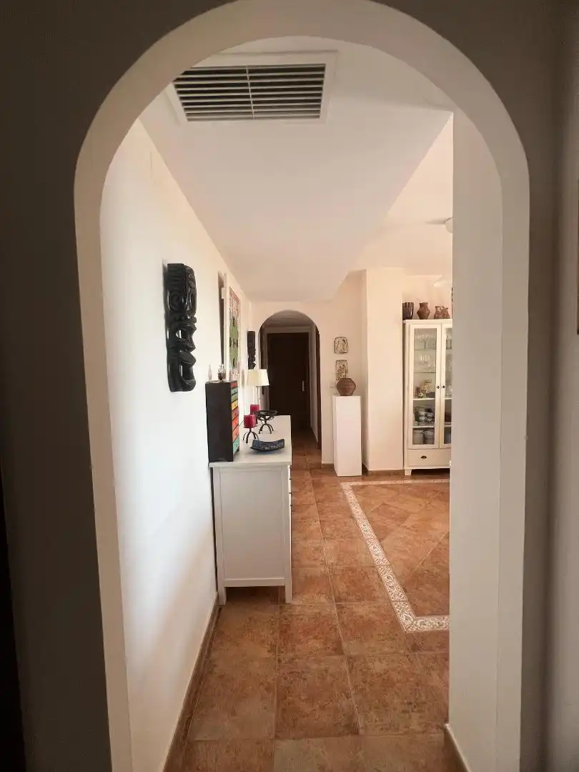 Wohnung zur Miete in Urbanización Puente Esuri, Costa Esuri Wohnung zur Miete in Ayamonte mit Klimaanlage, Privatgarten und Terrasse