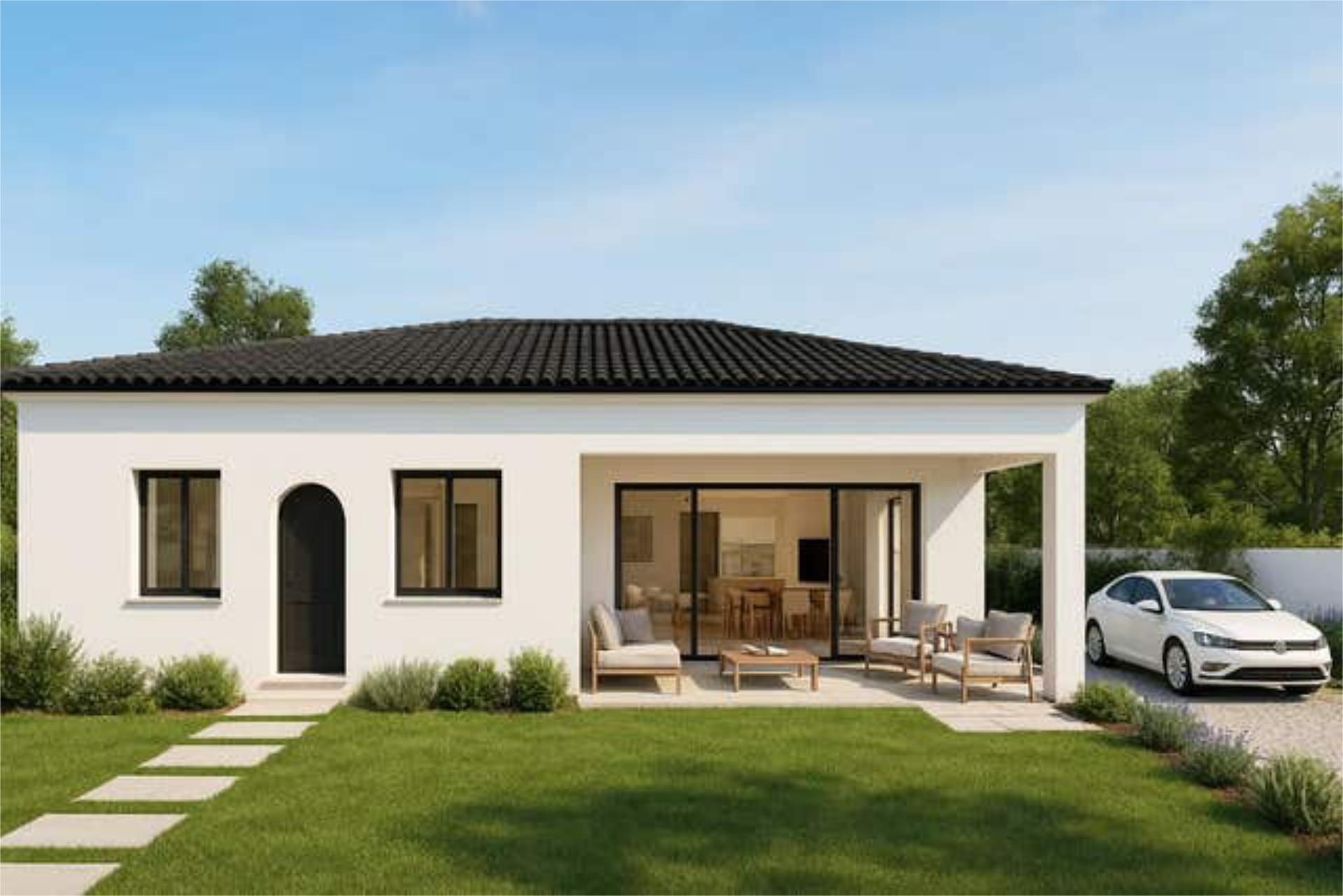 Vista exterior de Casa adosada en venta en Granollers con Terraza