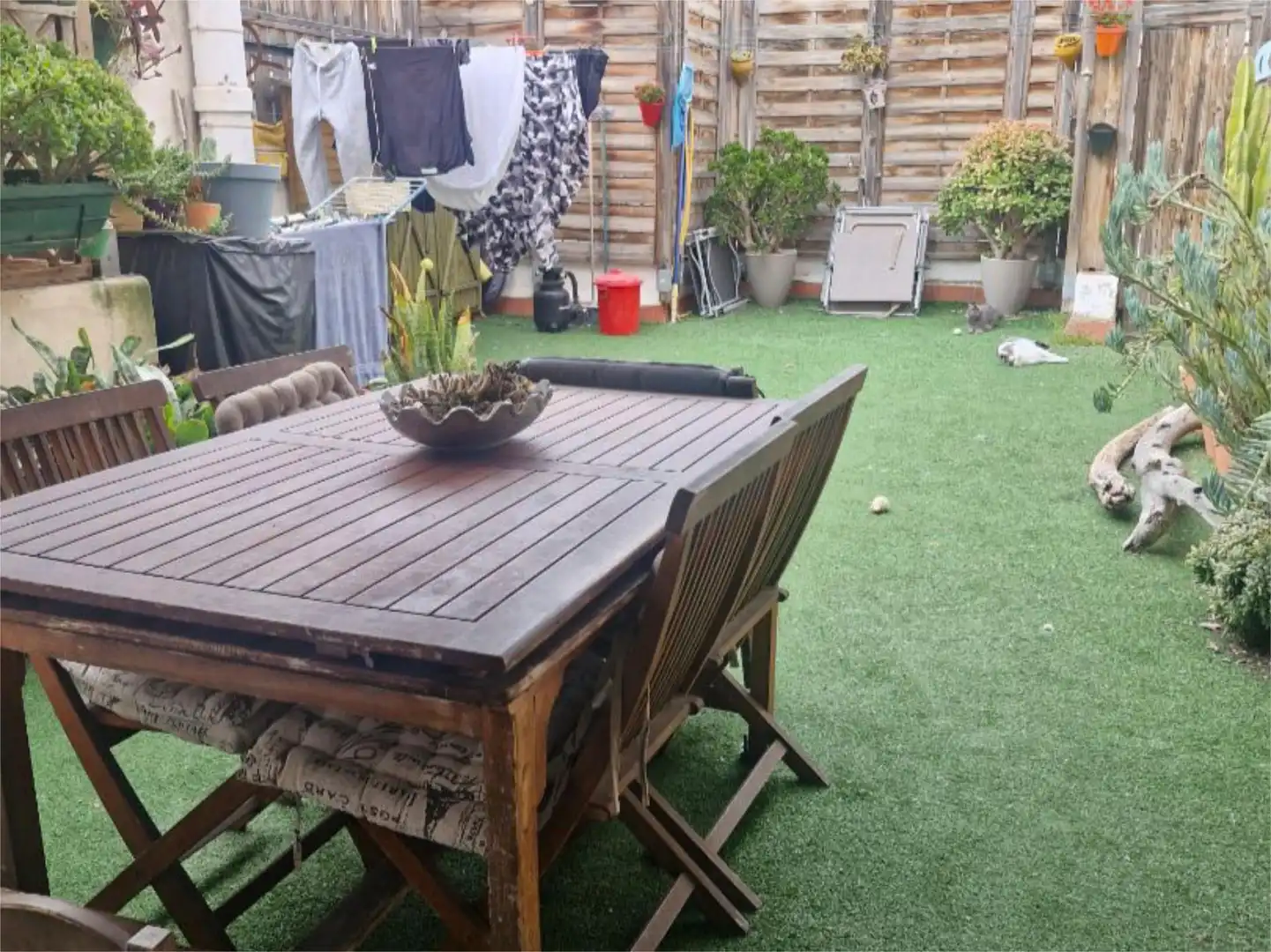Terraza de Casa adosada en venta en Barcelona con Aire acondicionado, Parquet y Terraza