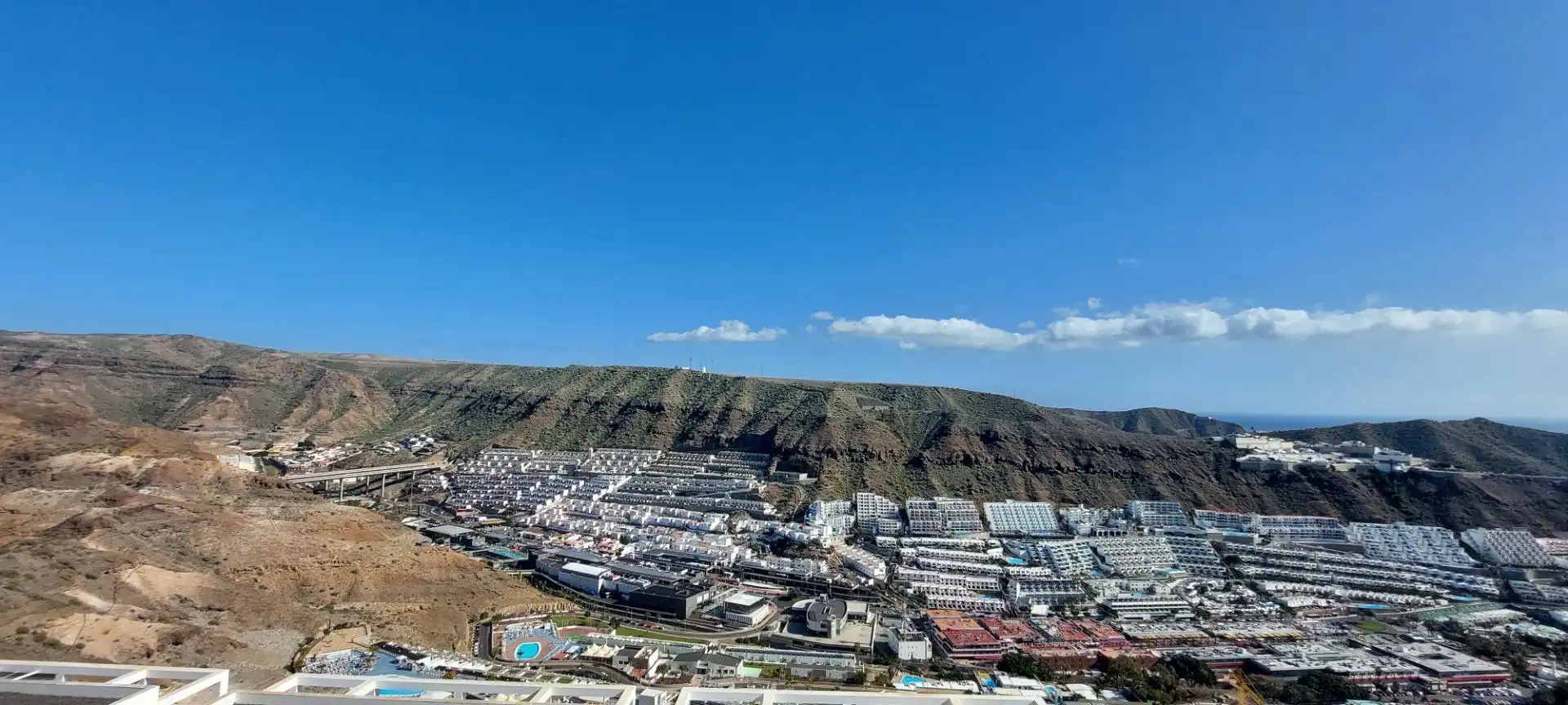 Exterior view of Flat for sale in Mogán  with Air Conditioner, Heating and Private garden
