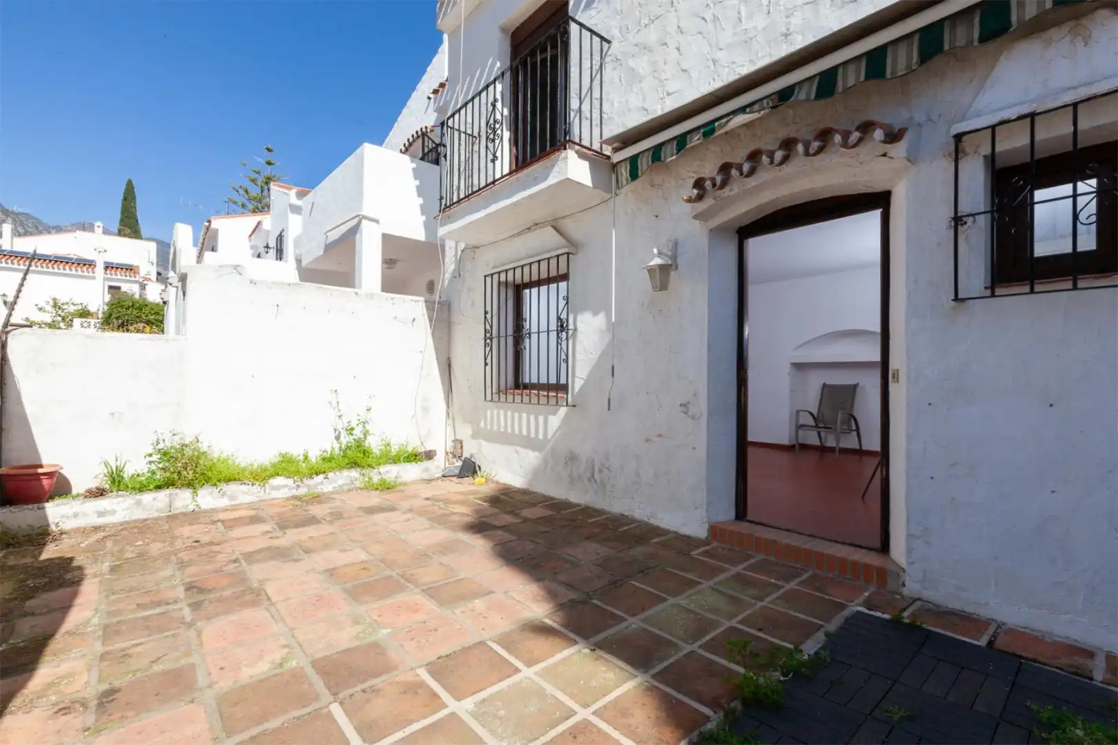 Jardín de Casa adosada en venta en Marbella con Jardín privado, Terraza y Horno