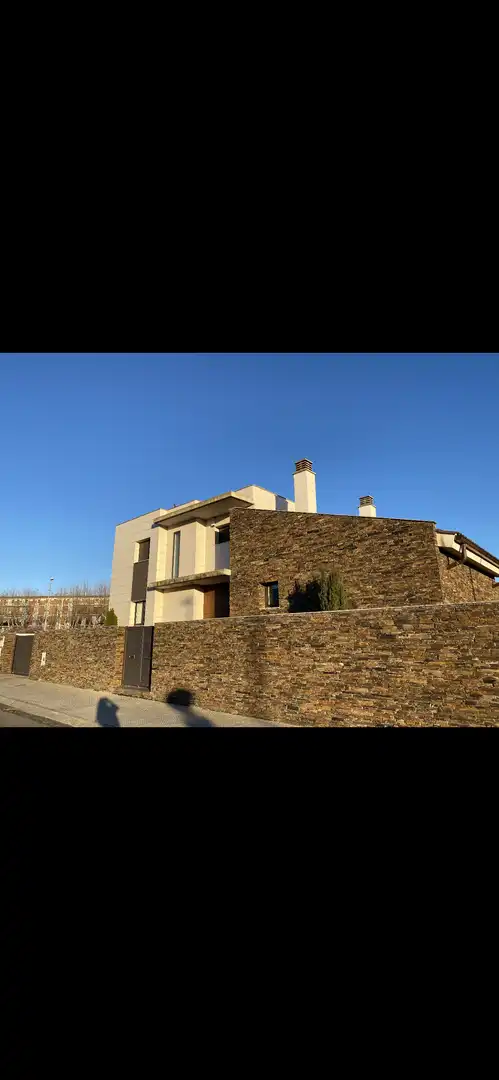 Exterior view of Houses for sale in Mollerussa  with Air Conditioner, Heating and Private garden