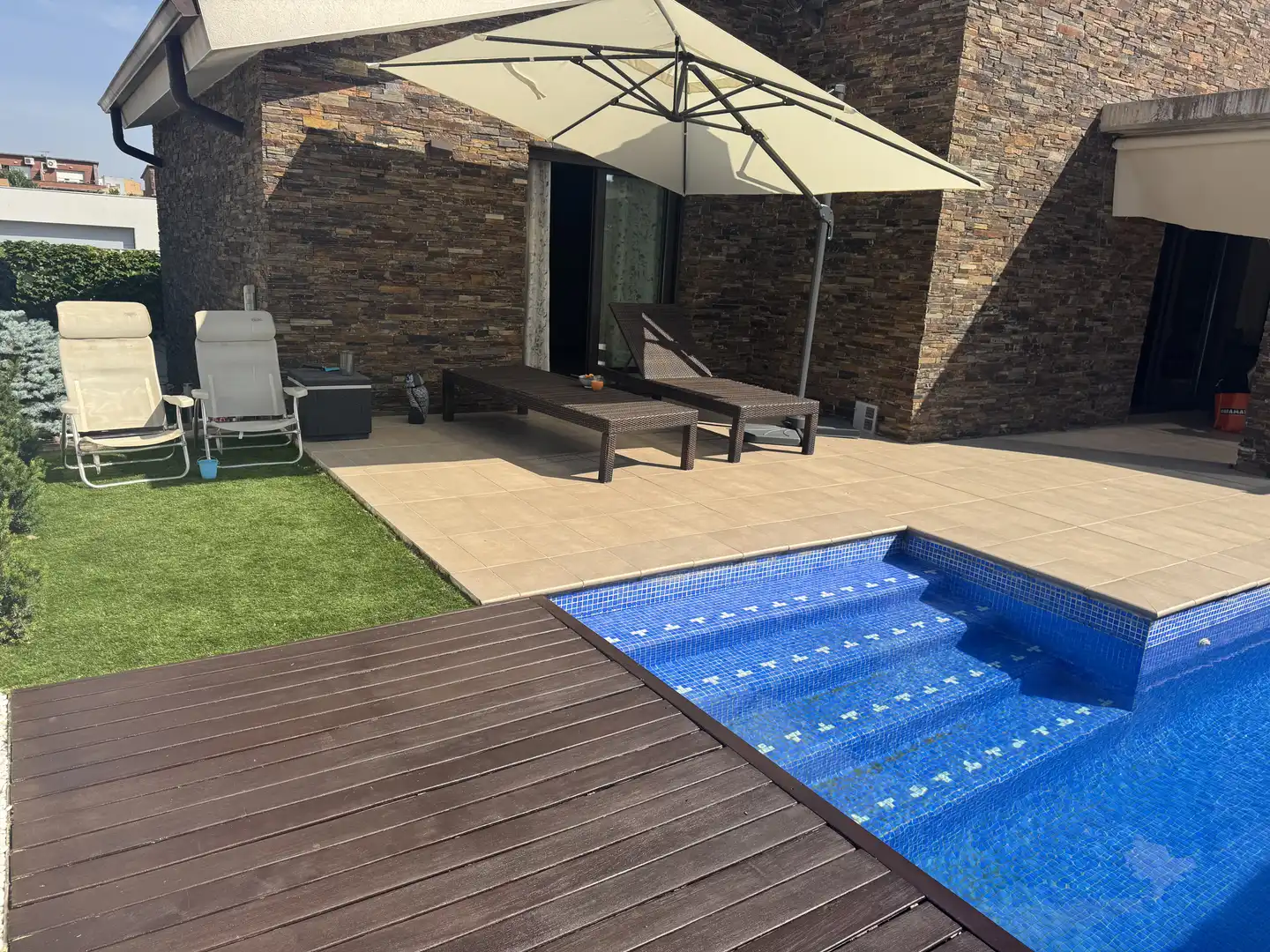 Terrace of Houses for sale in Mollerussa  with Air Conditioner, Heating and Private garden