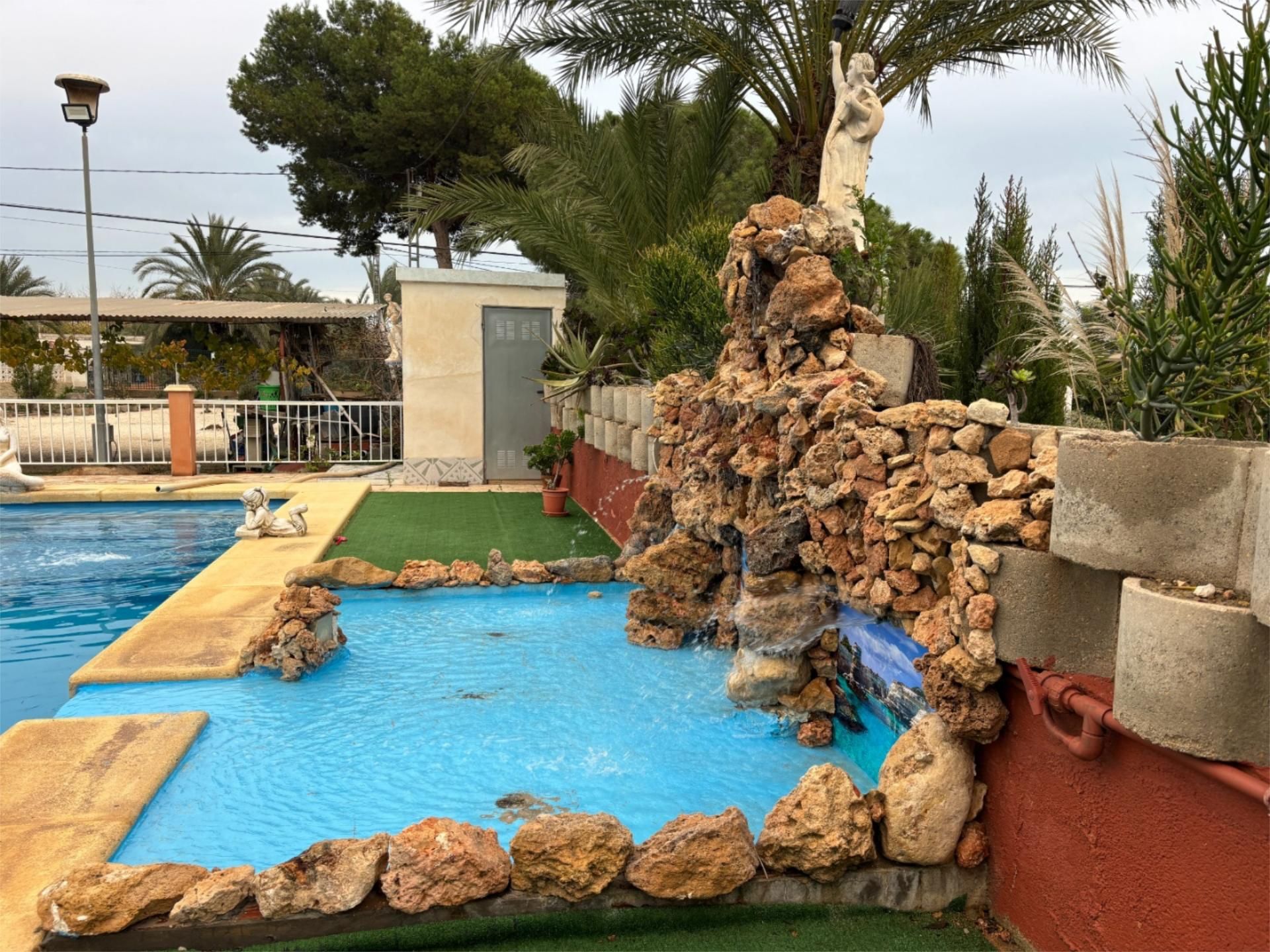 Piscina de Finca rústica en venta en Elche / Elx con Aire acondicionado, Terraza y Piscina