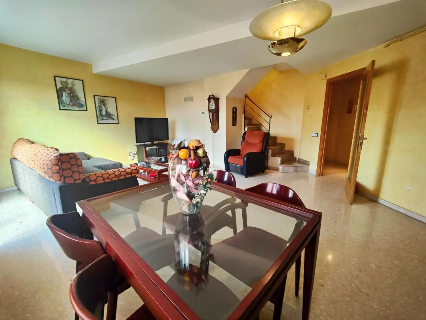 Wohnzimmer von Wohnung zum Verkauf in Parets del Vallès mit Klimaanlage, Terrasse und Balkon