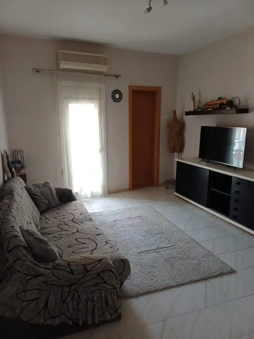 Wohnzimmer von Wohnung zum Verkauf in Badalona mit Klimaanlage und Balkon