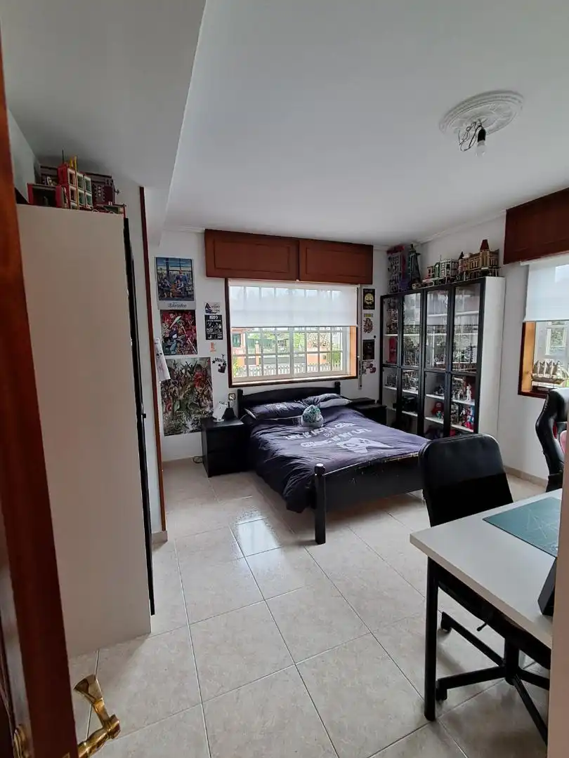 Bedroom of Flat for sale in Narón  with Heating, Private garden and Storage room