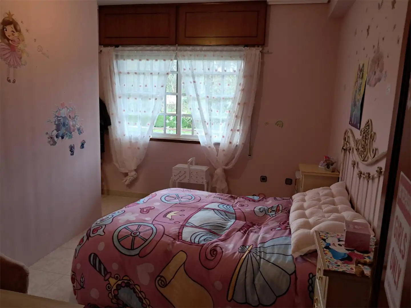 Bedroom of Flat for sale in Narón  with Heating, Private garden and Storage room