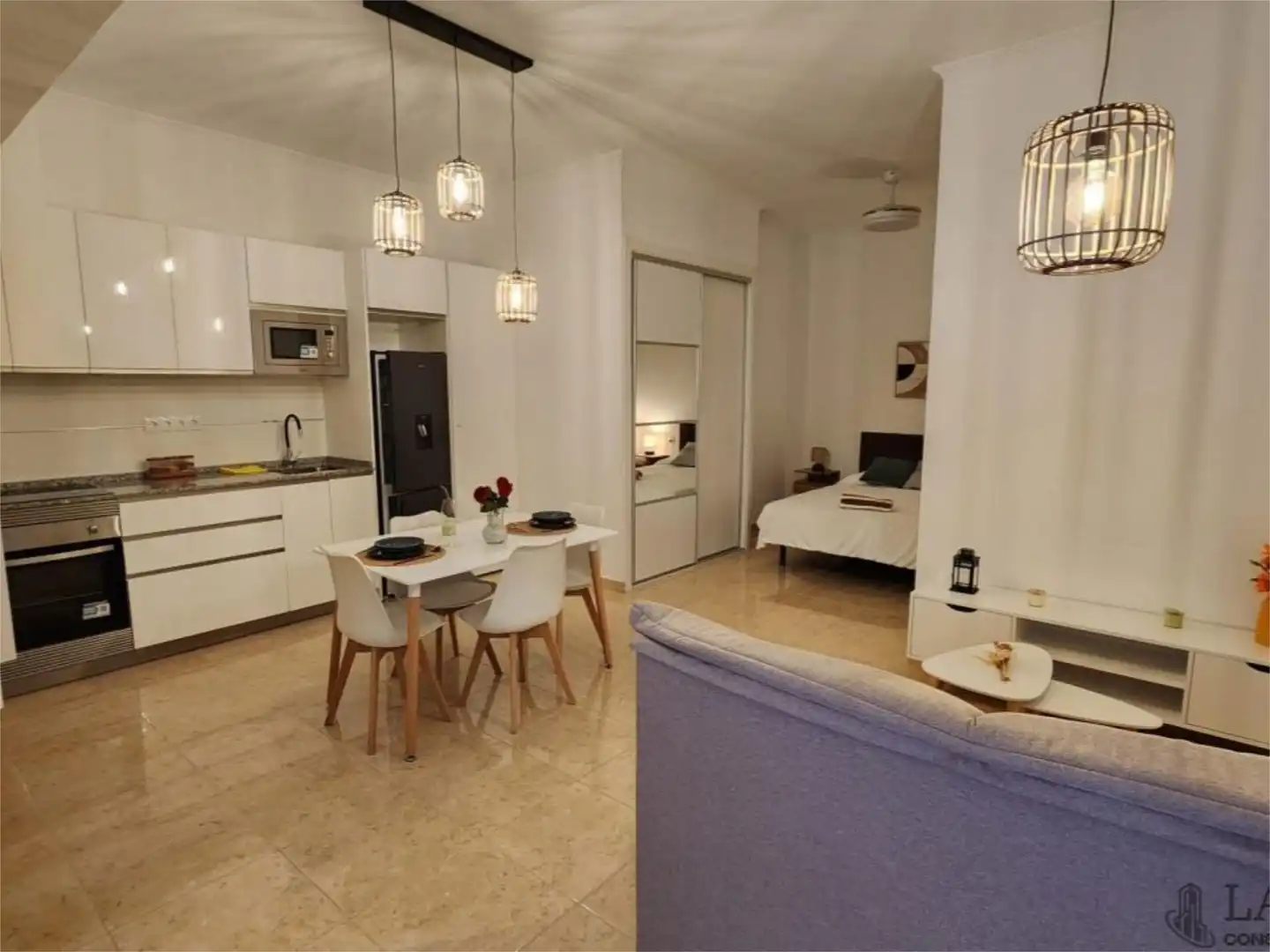 Kitchen of Flat for sale in Málaga Capital  with Air Conditioner, Heating and Furnished