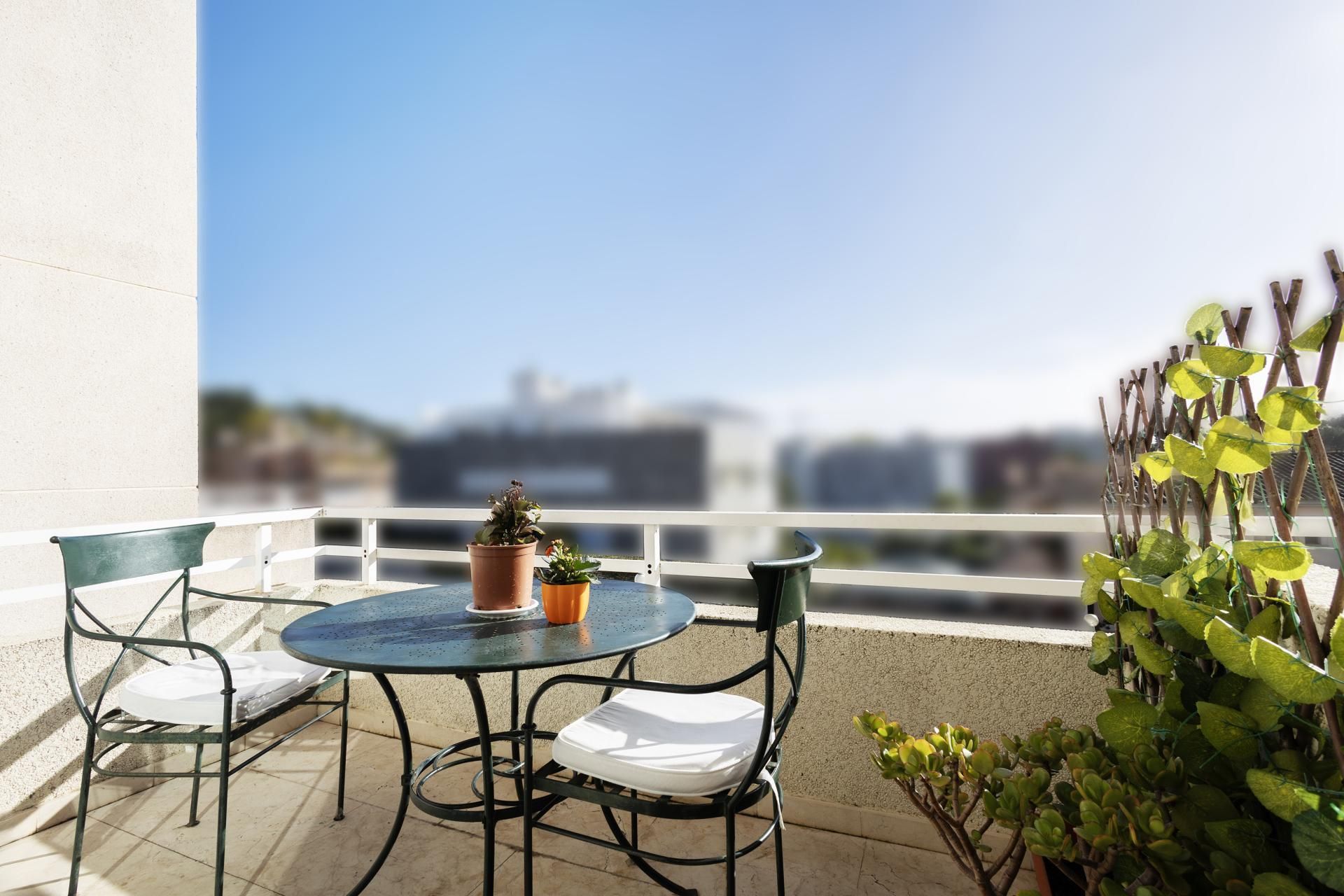 Terrace of Flat for sale in Calvià  with Air Conditioner, Swimming Pool and Balcony