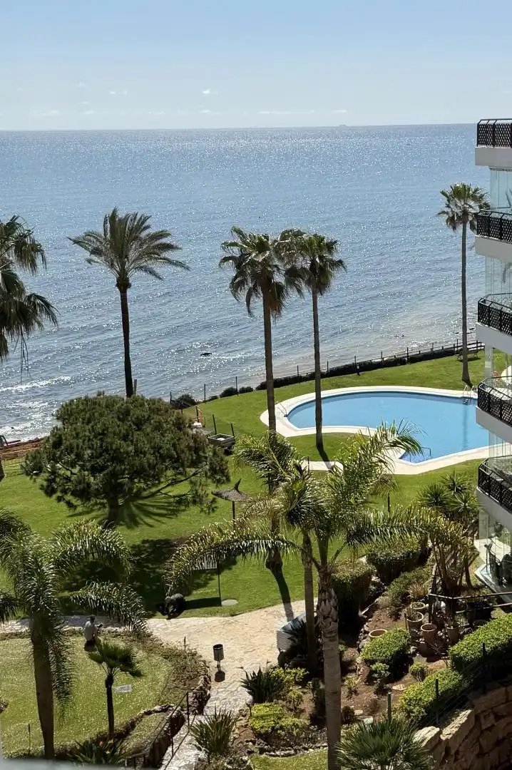 Flat for sale in Urbanizacion Alhamar, 1, Calahonda Swimming pool of Flat for sale in Mijas with Air Conditioner, Heating and Private garden