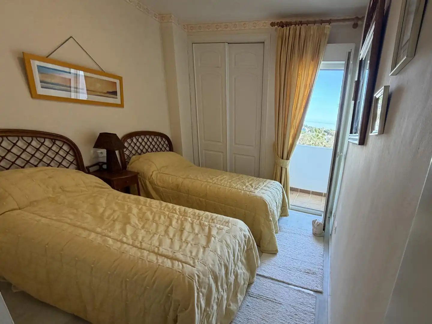 Flat for sale in Urbanizacion Alhamar, 1, Calahonda Bedroom of Flat for sale in Mijas with Air Conditioner, Heating and Private garden