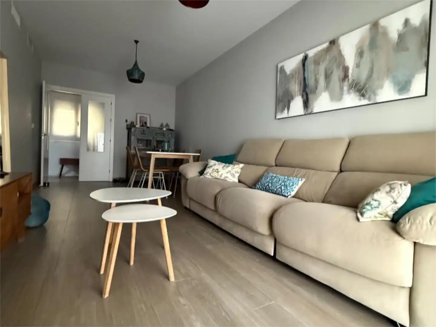 Flat for sale in Avenida Tío Pepe, Pozoalbero Living room of Flat for sale in Jerez de la Frontera with Air Conditioner, Heating and Private garden