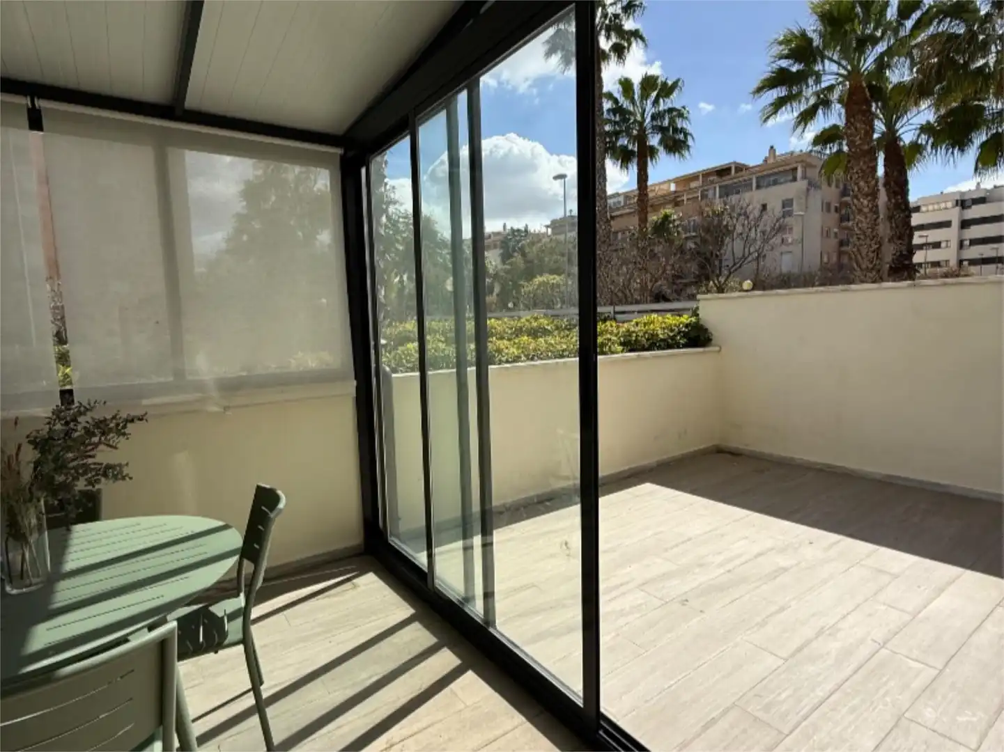 Flat for sale in Avenida Tío Pepe, Pozoalbero Terrace of Flat for sale in Jerez de la Frontera with Air Conditioner, Heating and Private garden