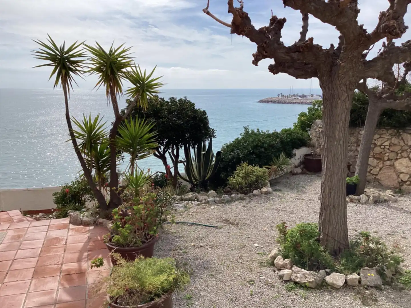 Jardín de Piso de alquiler en Sitges con Calefacción, Parquet y Terraza