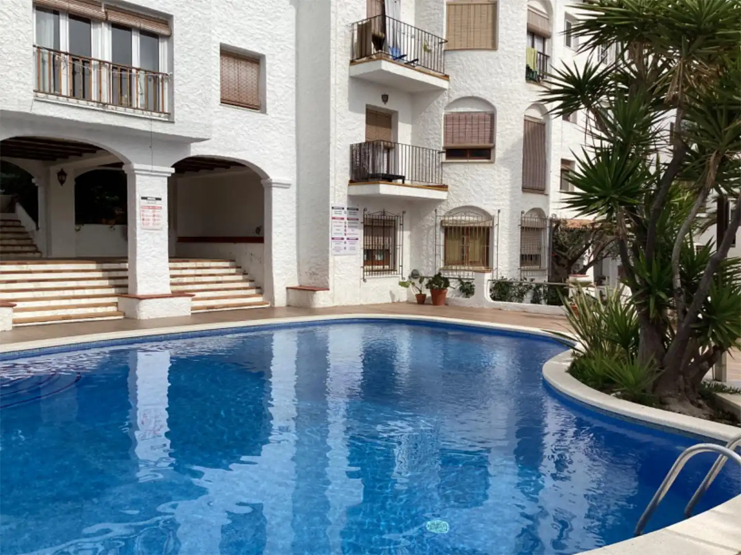 Piscina de Piso de alquiler en Sitges con Calefacción, Parquet y Terraza