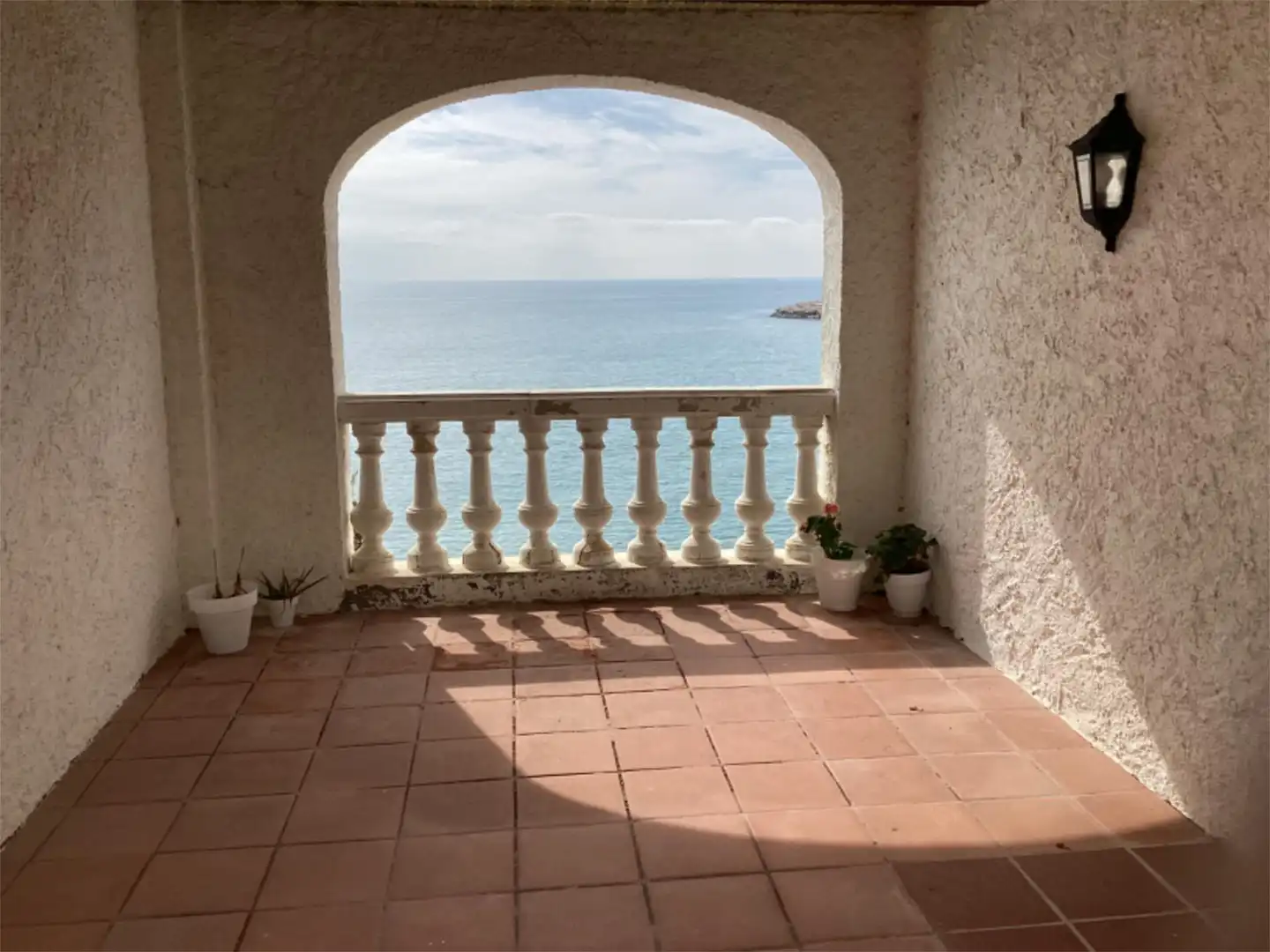 Terraza de Piso de alquiler en Sitges con Calefacción, Parquet y Terraza