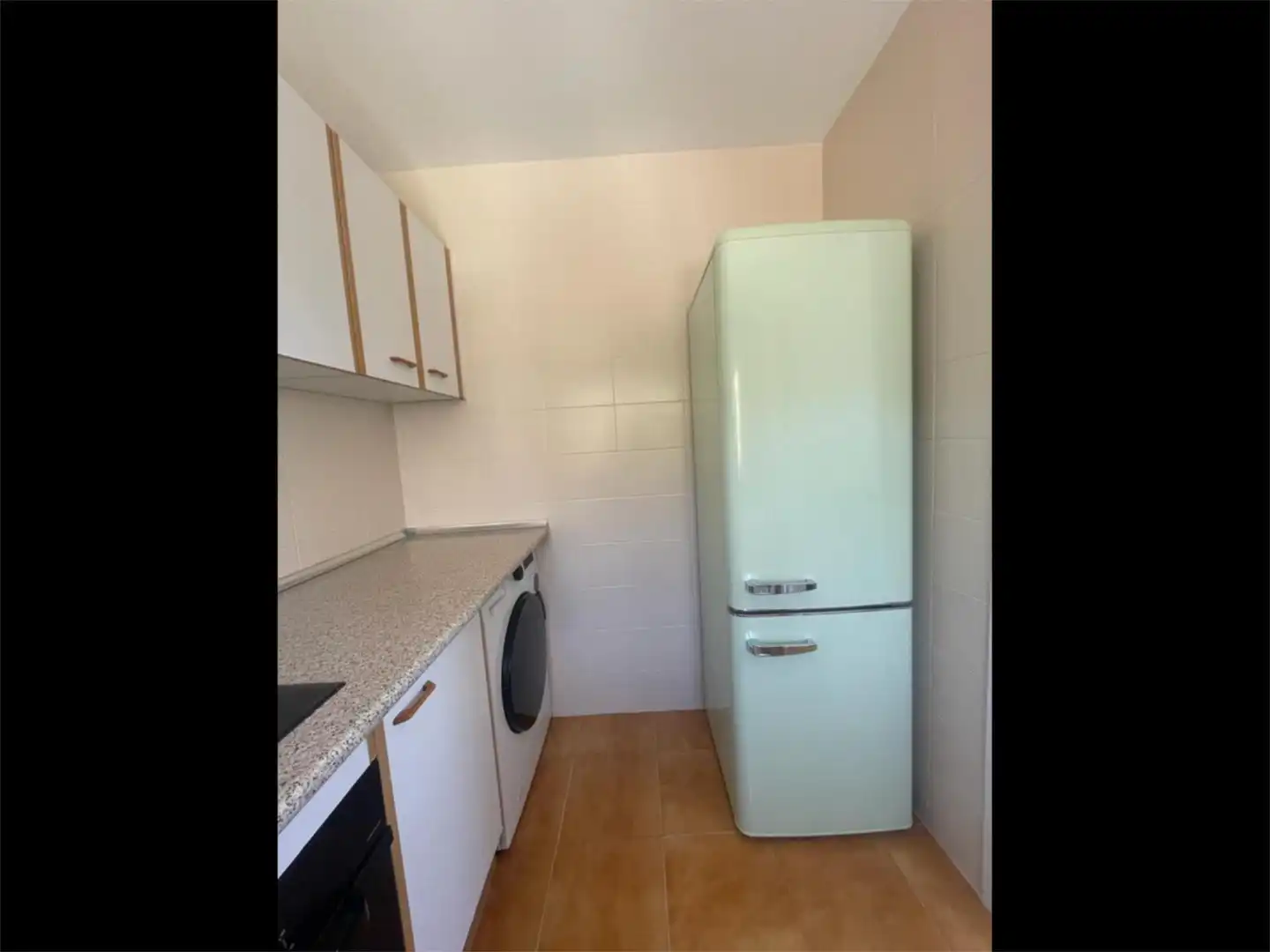Cocina de Piso de alquiler en Sitges con Calefacción, Parquet y Terraza