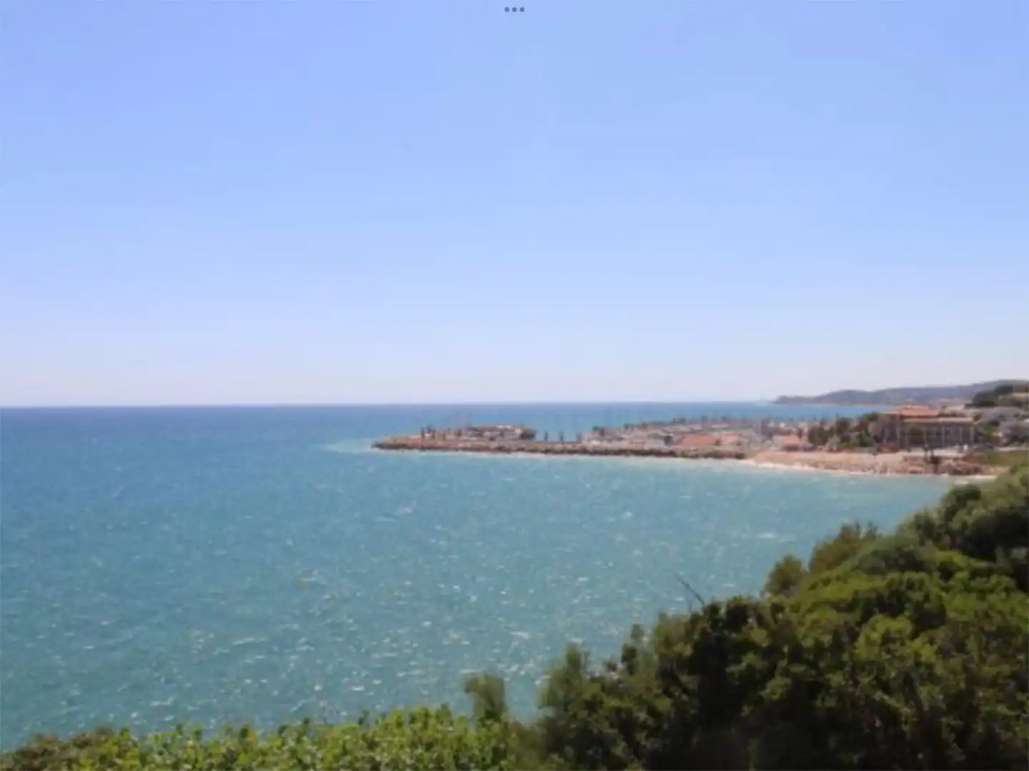 Vista exterior de Piso de alquiler en Sitges con Calefacción, Parquet y Terraza