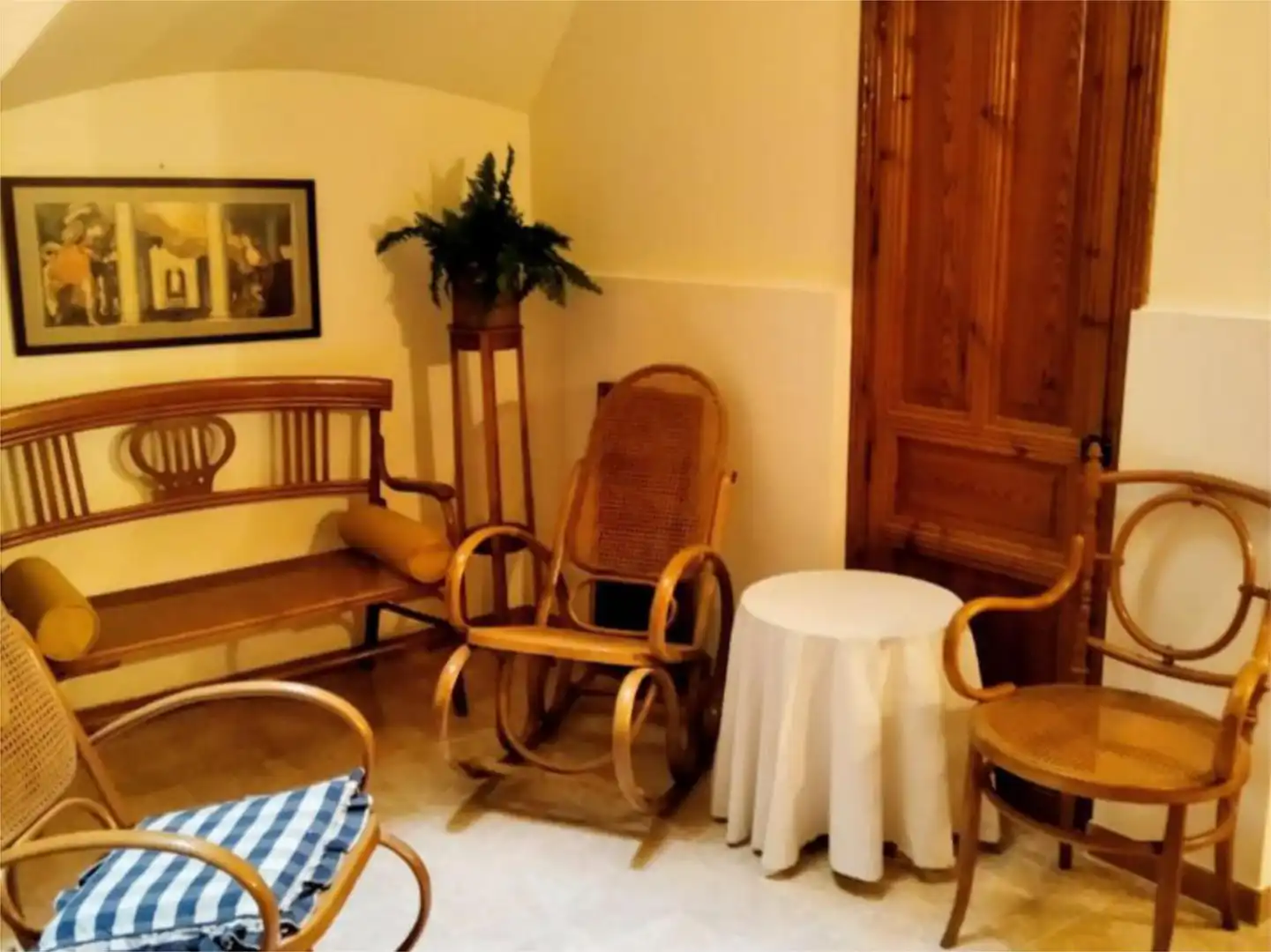 Casa adosada en venta en Calle la Abadía, 14, Caudete Comedor de Casa adosada en venta en Caudete con Balcón