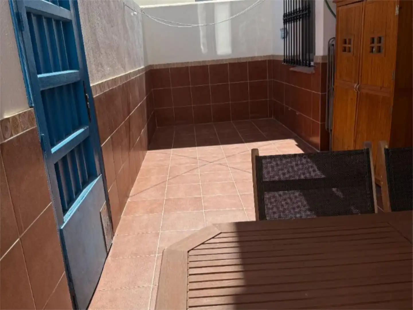 Terrasse von Einfamilien-Reihenhaus zum Verkauf in Mijas mit Klimaanlage, Terrasse und Schwimmbad