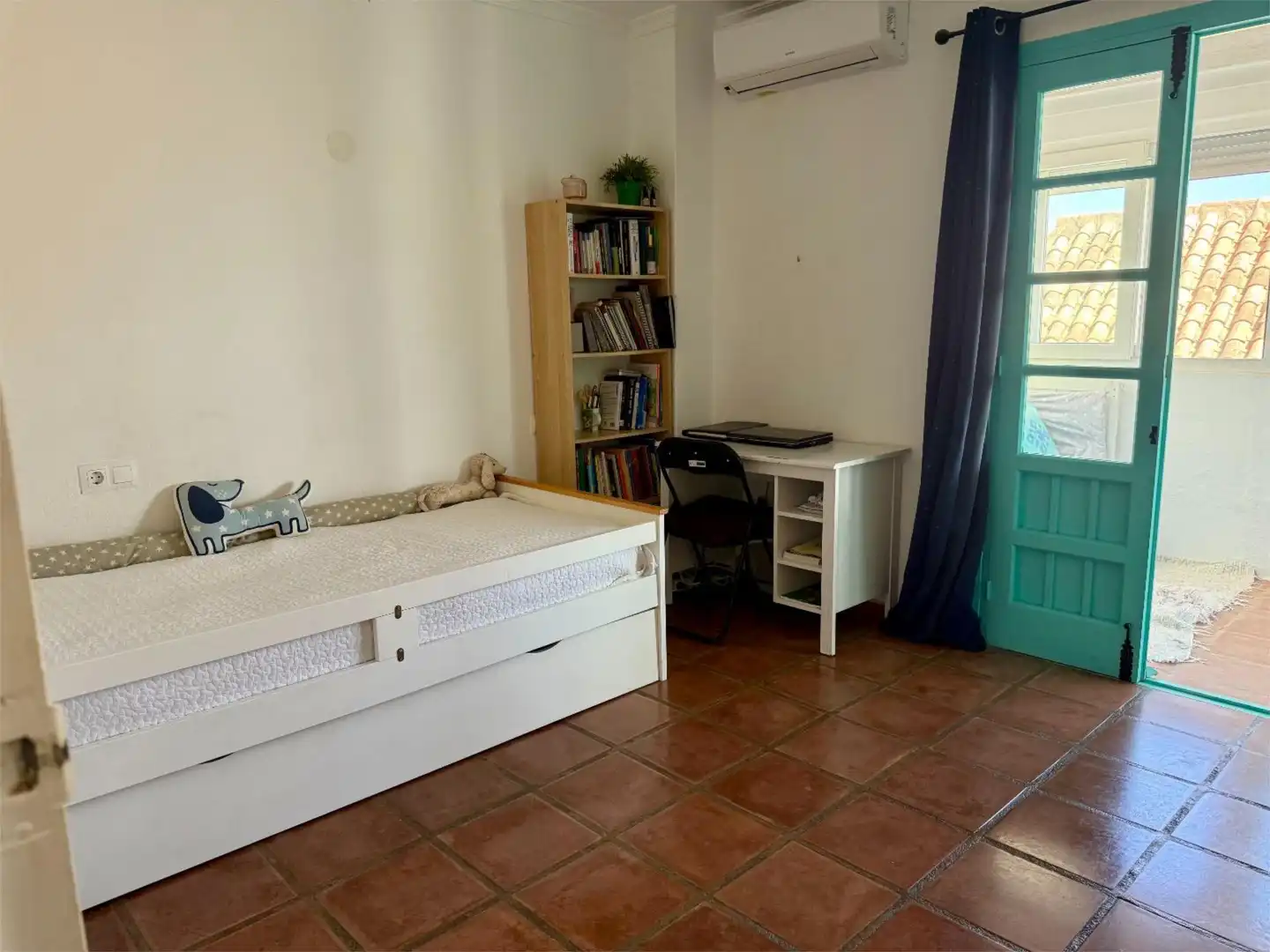 Schlafzimmer von Einfamilien-Reihenhaus zum Verkauf in Mijas mit Klimaanlage, Terrasse und Schwimmbad