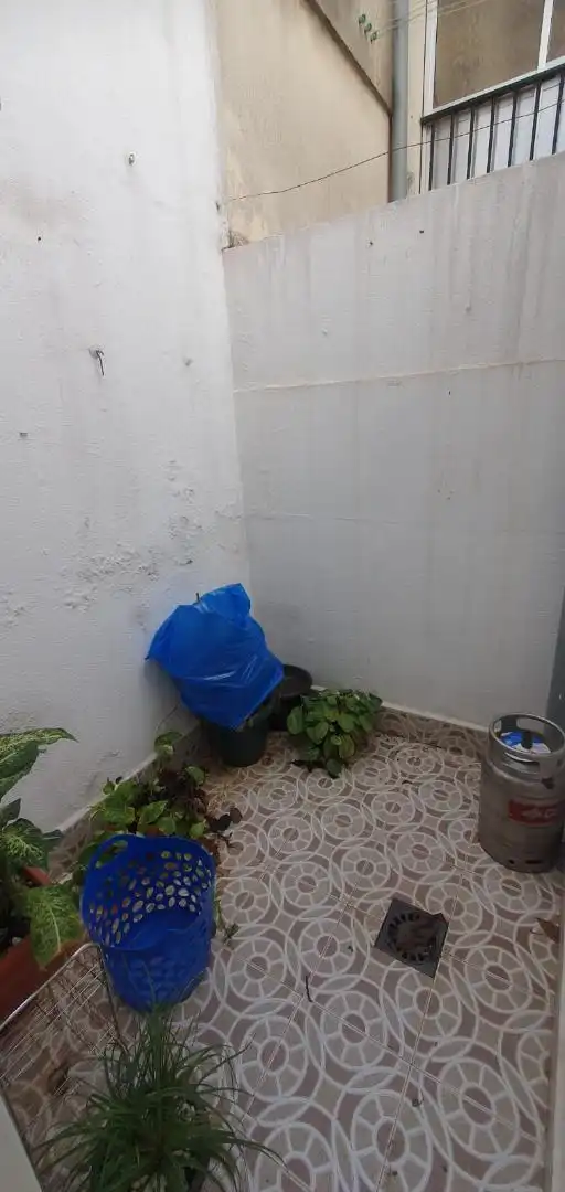 Terrasse von Wohnung zum Verkauf in Nerva mit Klimaanlage, Abstellraum und Möbliert