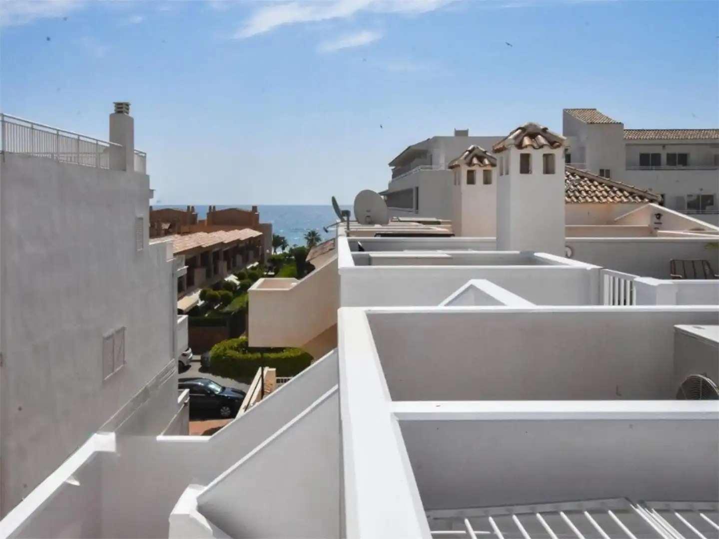 Wohnung zur Miete in Costa Levante, 1, Marina de la Torre Außenansicht von Wohnung zur Miete in Mojácar mit Klimaanlage, Heizung und Privatgarten