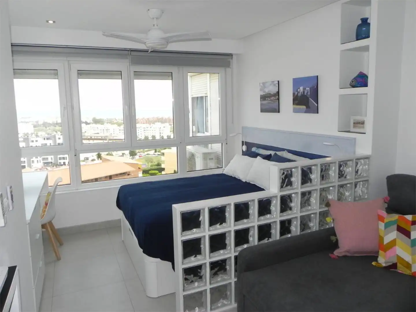 Flat for rent in Calle la Colina, 1, La Colina Bedroom of Flat for rent in Torremolinos with Air Conditioner, Heating and Swimming Pool