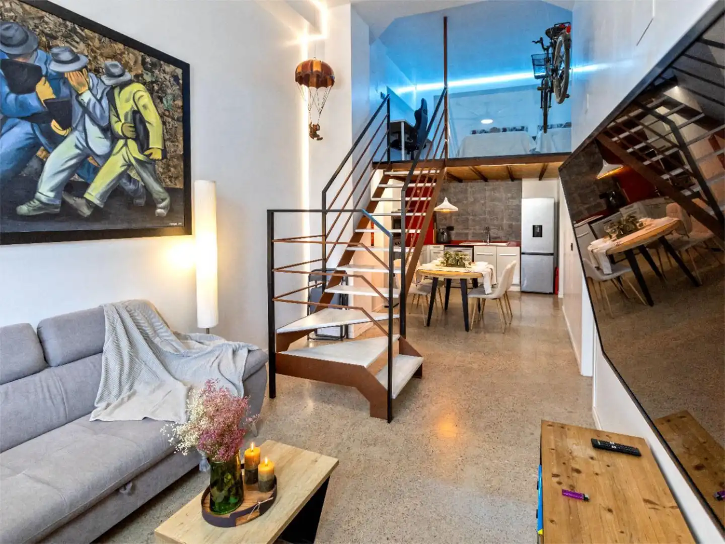 Piso en venta en Carrer de José Albi Poeta, 4, Nou Benicalap Sala de estar de Piso en venta en Valencia con Aire acondicionado, Calefacción y Parquet