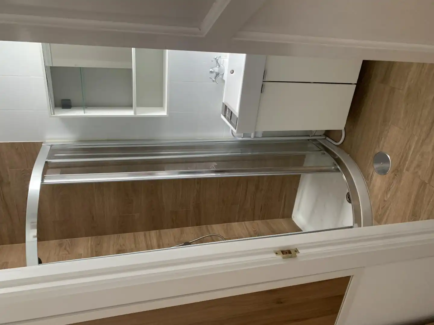 Room in Rúa do Marqués de Valladares, 11, Centro - Areal Bathroom of Flat for share in Vigo with Heating and Furnished