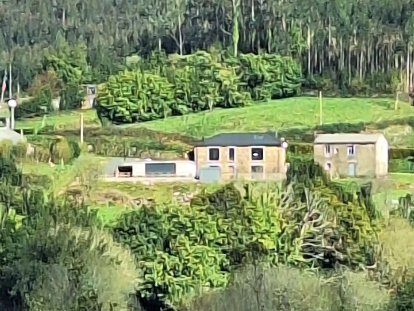 Casa o xalet en venda a Lugar Susloureiros, 1, Cerdido Vista exterior de Casa o xalet en venda en Cerdido amb Jardí privat, Terrassa i Piscina