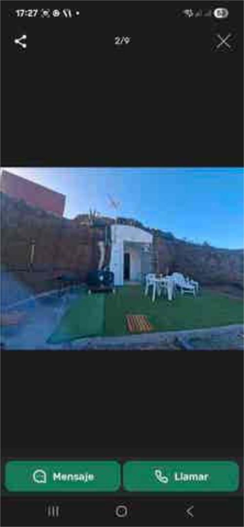 Estudi de lloguer a Los Quintana - Piso Firme Terrassa de Estudi de lloguer en Gáldar amb Jardí privat, Terrassa i Traster