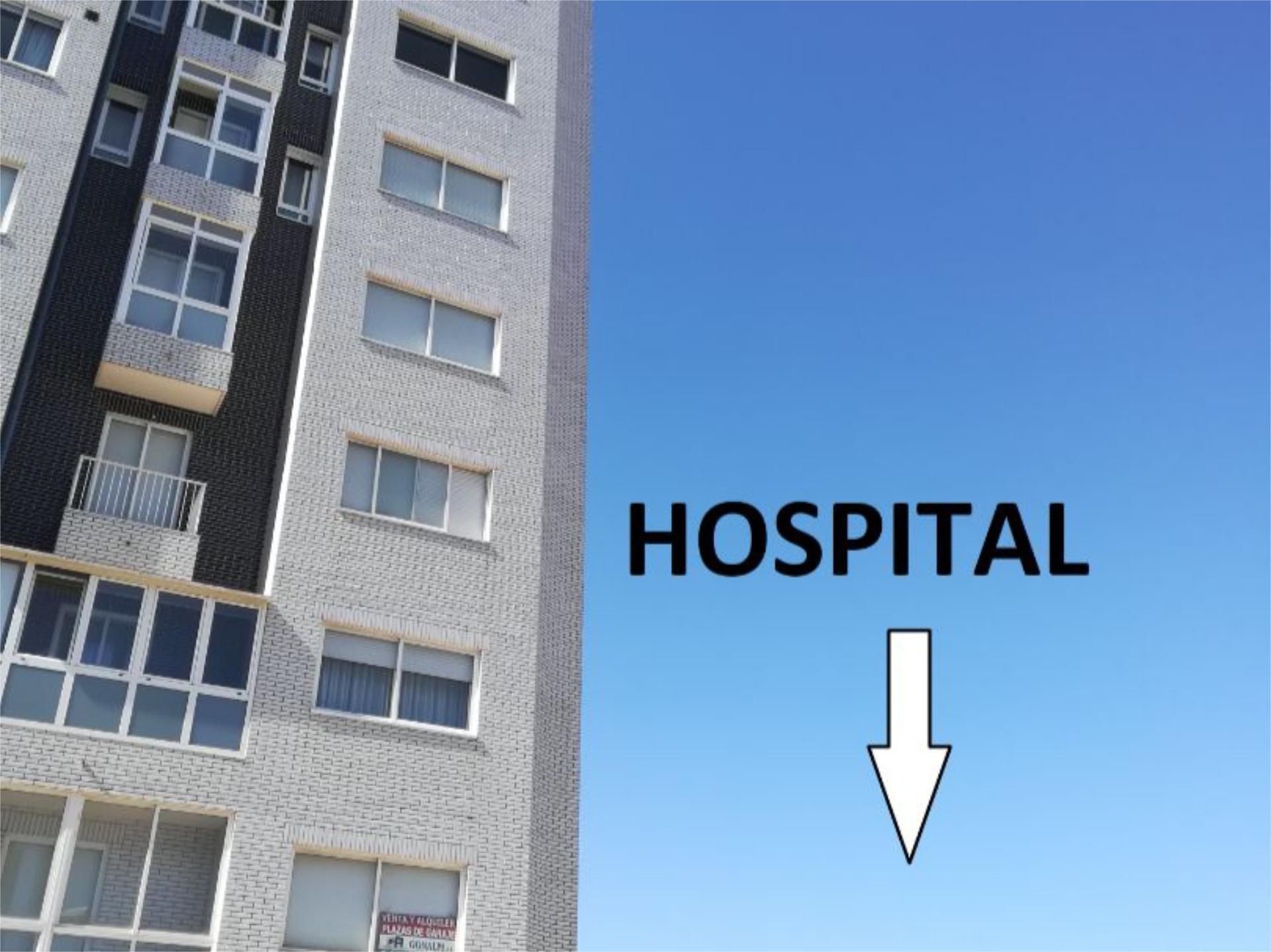 Vista exterior de Piso de alquiler en Burgos Capital con Calefacción, Parquet y Terraza