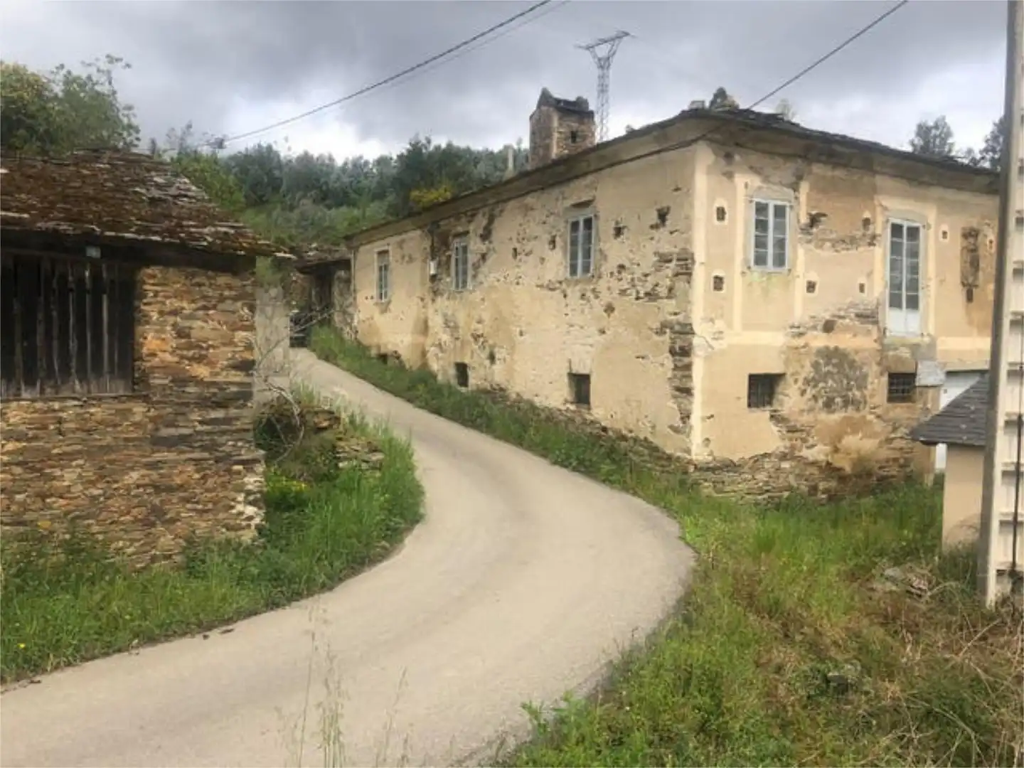 Vista exterior de Casa o chalet en venta en Trabada
