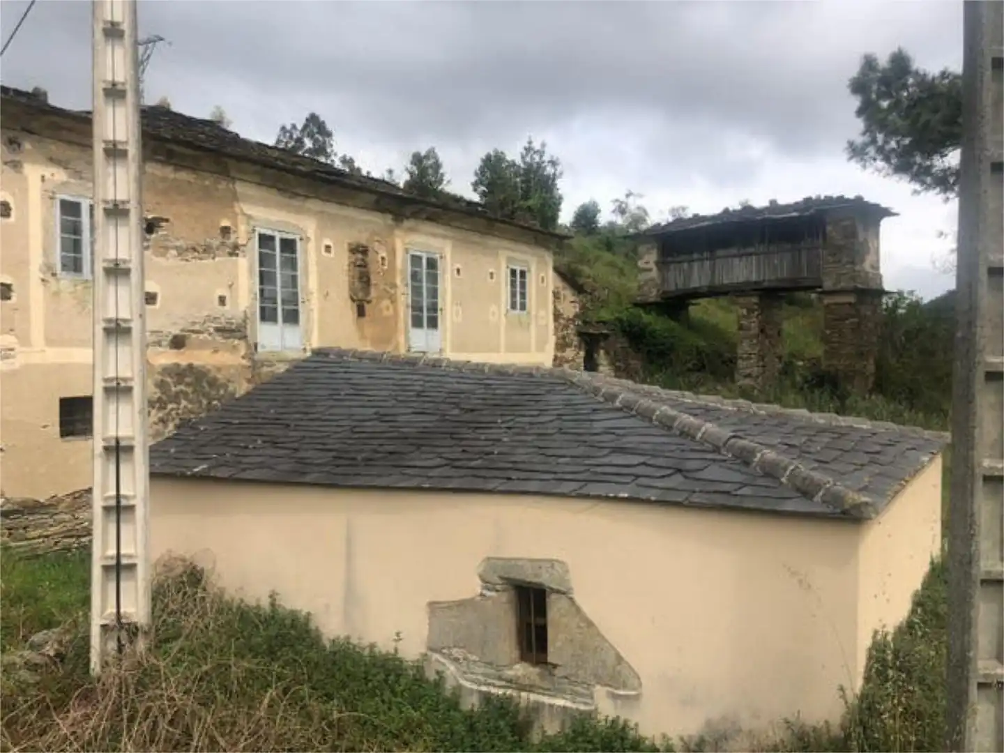 Vista exterior de Casa o xalet en venda en Trabada