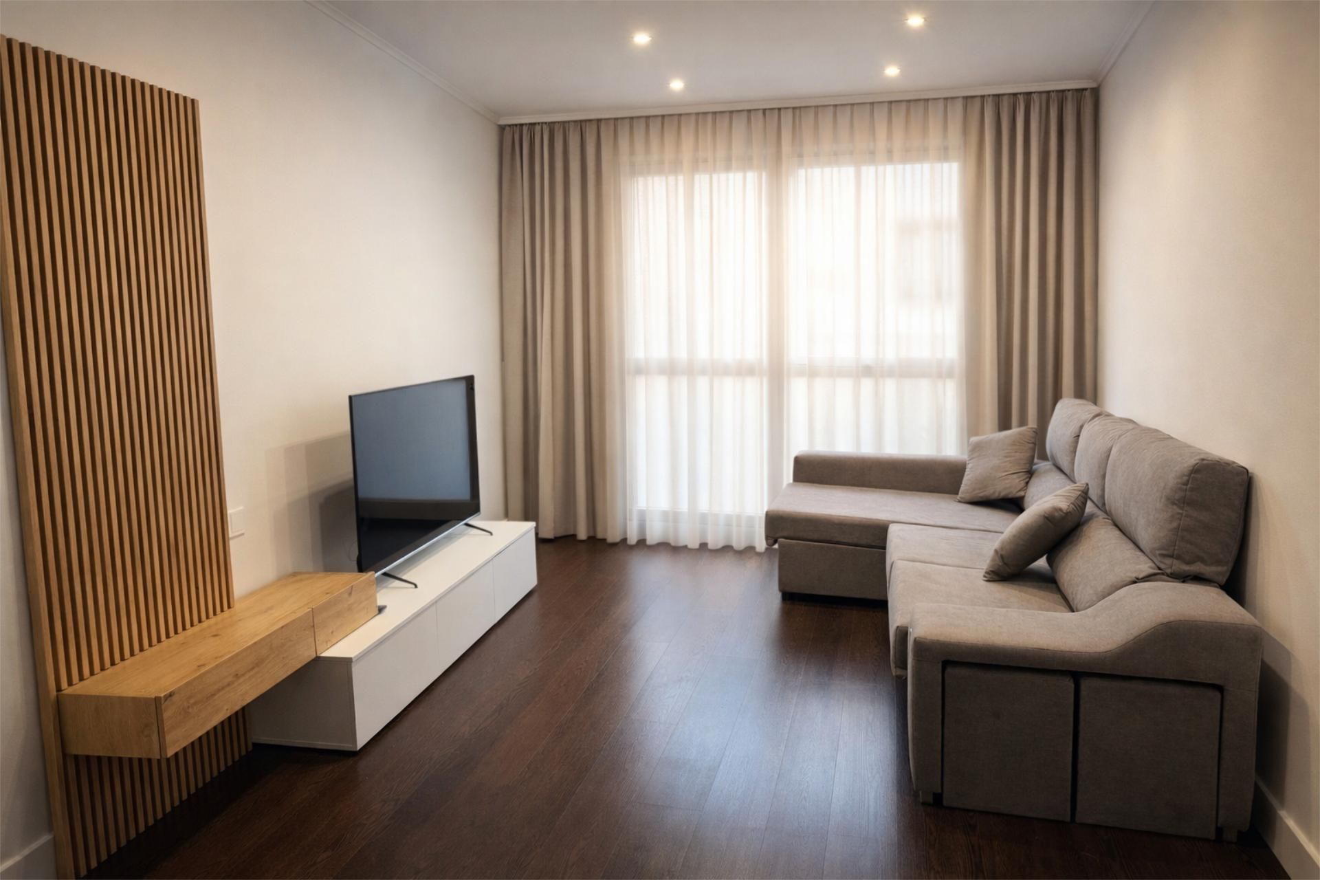 Sala de estar de Piso de alquiler en Calasparra con Parquet, Amueblado y Videoportero