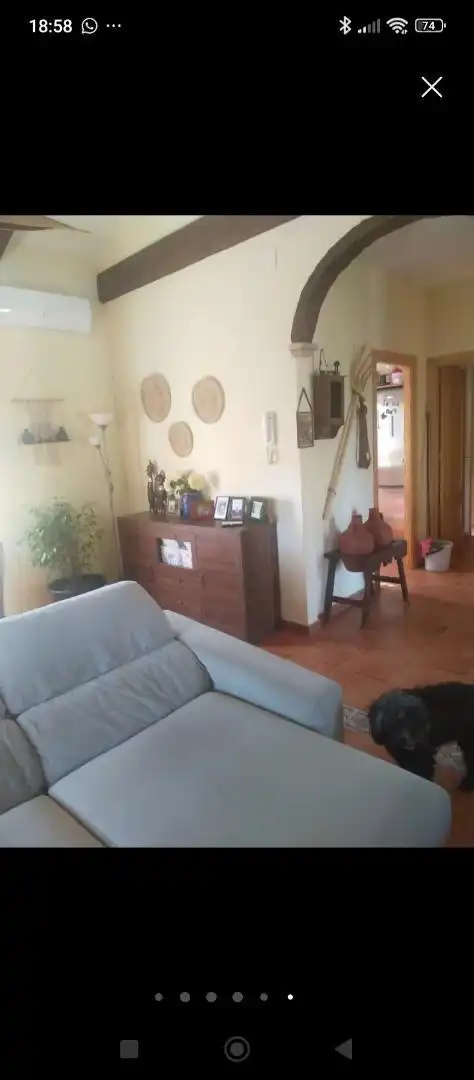 Finca rústica en venta en Calle de Antonio Machado, 29, La Puebla de los Infantes Sala de estar de Finca rústica en venta en La Puebla de los Infantes