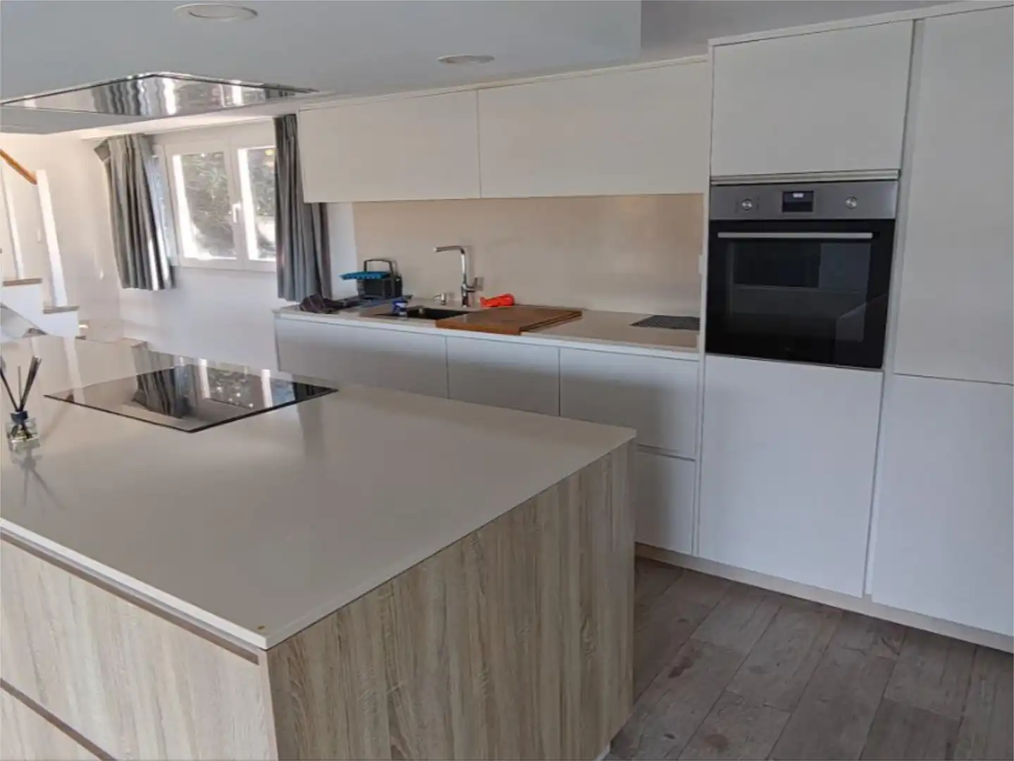 Cocina de Casa o chalet en venta en Boiro con Calefacción, Parquet y Terraza