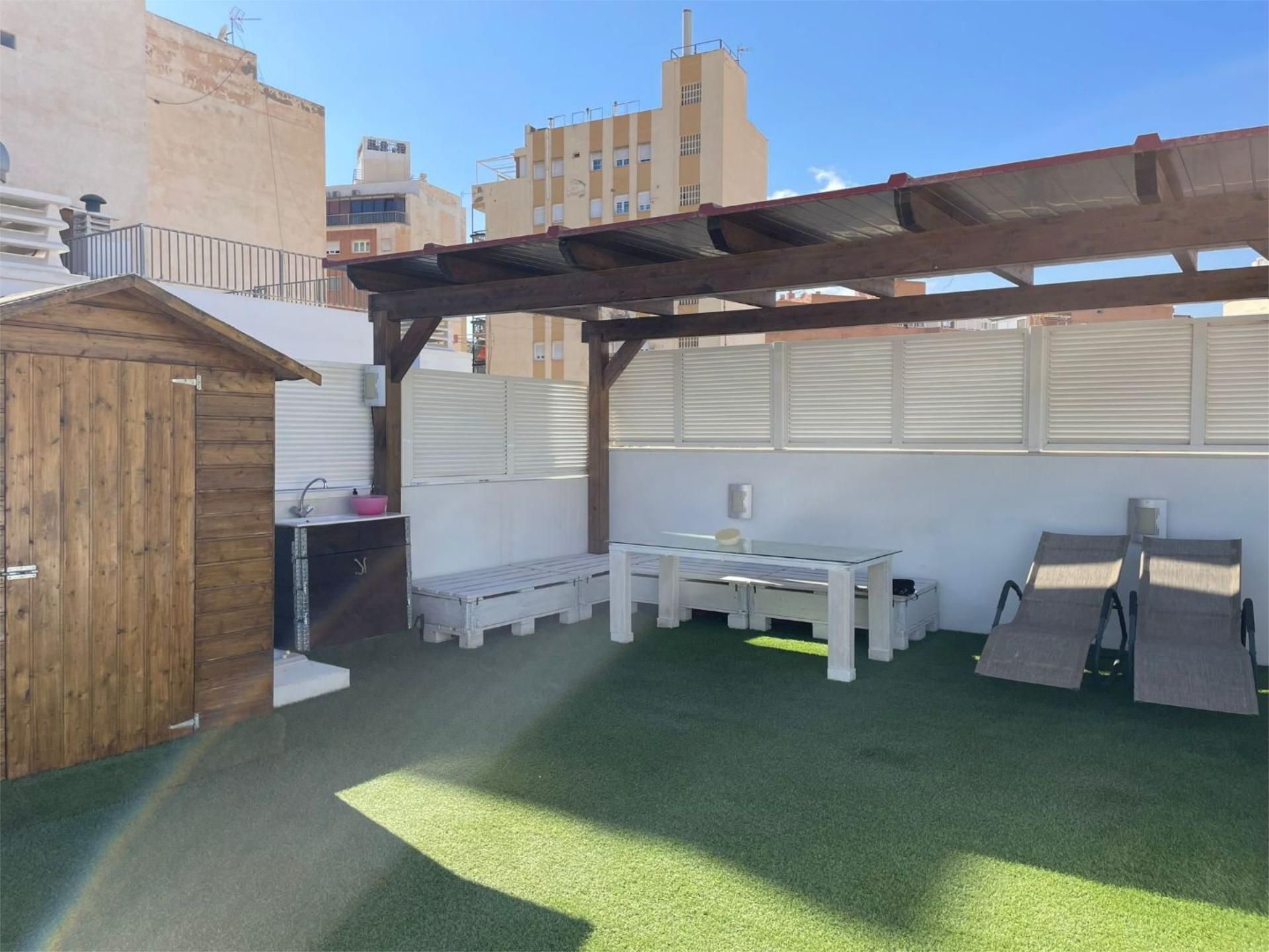 Terrace of Flat for rent in  Almería Capital  with Terrace