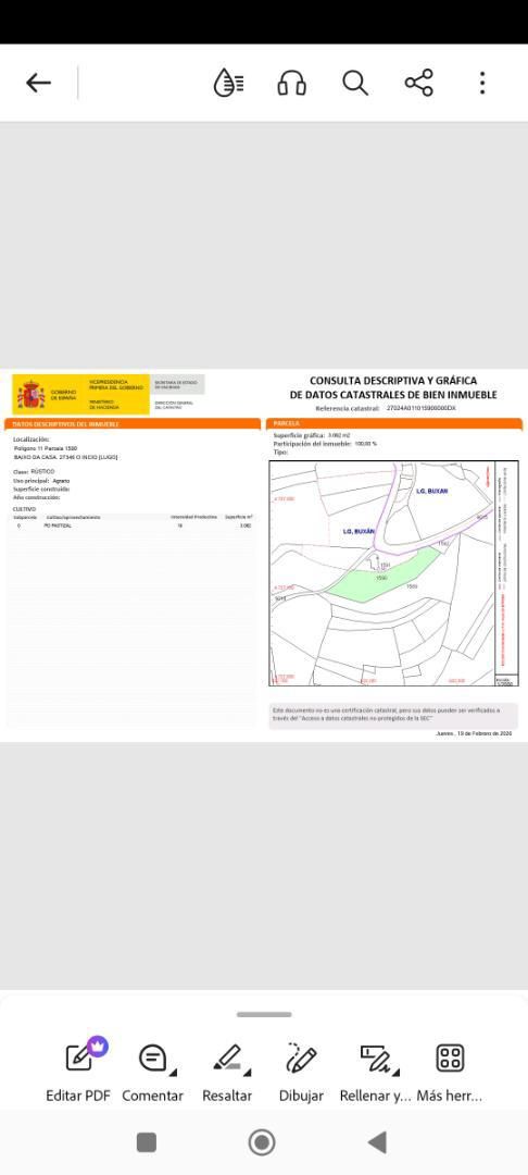 Finca rústica en venta en Lu-642, 7, O Incio